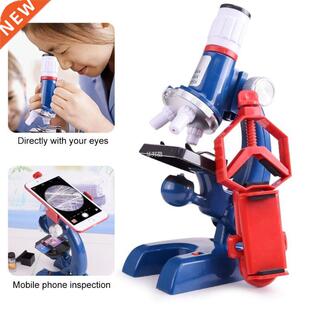 Bologcal mcroscope 100X-1200X Educatonal Gft School Hou