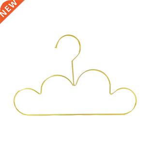 10Pcs Hangers Non Slip Metal Toddlers Clothes Hanger Golden