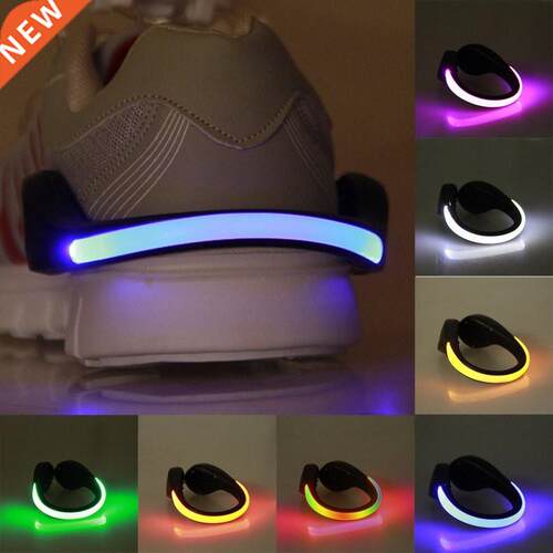 LED Luminous Shoe Clip Outdoor Bicycle LED Luminous Night Ru