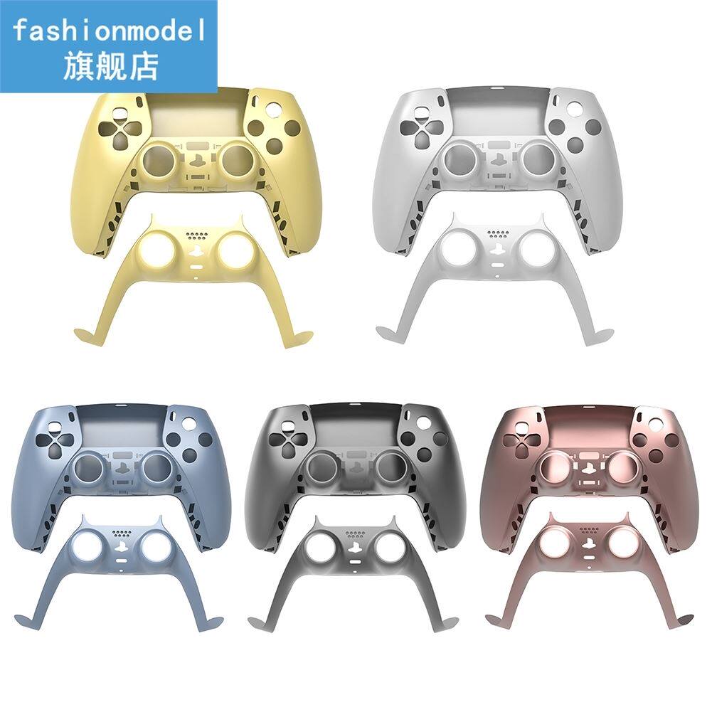 ABS Replacement Gamepad Shell Front Cover + Back Covers Oil - 实物图
