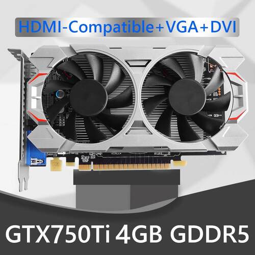 Graphics Cards Replacement GTX750Ti PCI-Express 2.0 HDMI-Com