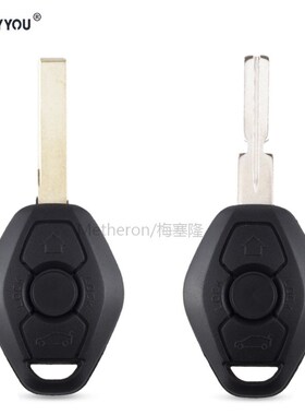 Car Key Case For BMW E38 E39 E46 EWS System 3 Button Key Rem