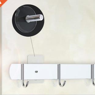 3pcs Transparent Strong Self Adhesve Door Wall Hangers Hook