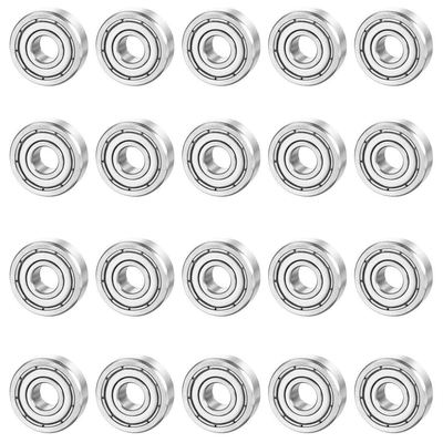 20pcs 696ZZ 6mmx15mmx5mm Double Shielded Miniature Deep Groo