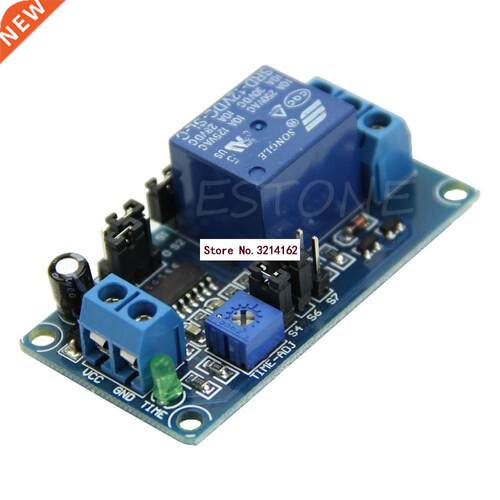 DC 12V Delay Relay Delay with Timer Turn on Delay Turn off S