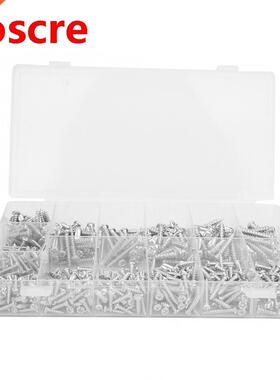 550pcs/box Cross Round Pn Hed Self Tpping Screw Set M3 M3