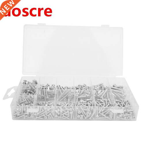 550pcs/box Cross Round Pn Hed Self Tpping Screw Set M3 M3