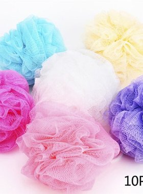 10Pcs/Lot Bath Flower Mesh Bath Washing body wisp Tool Acces