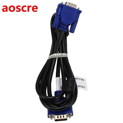 1.5M VGA Cable Male to Male 4+5 HD Fully Wired 15PIN for LCD