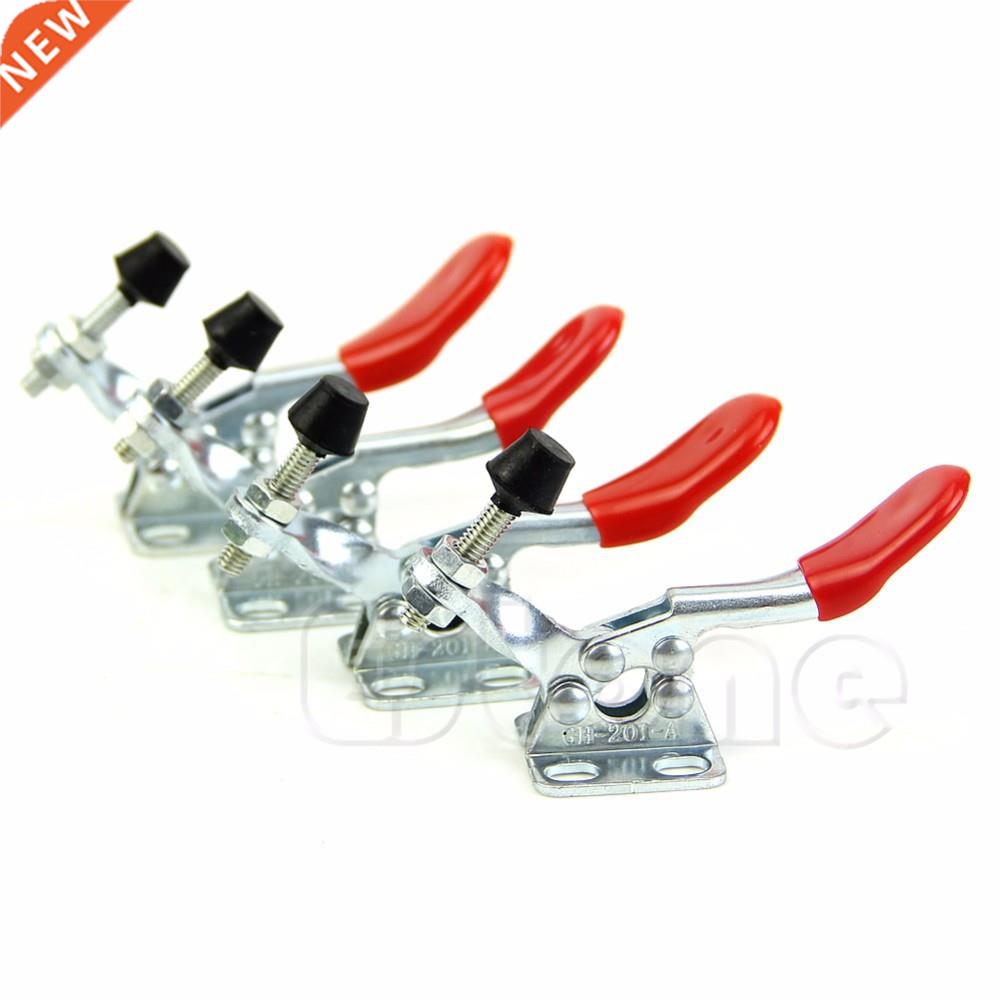 New 2 Pcs Toggle Clamp GH-201A 201-A Horiontal Hold Clamp Q