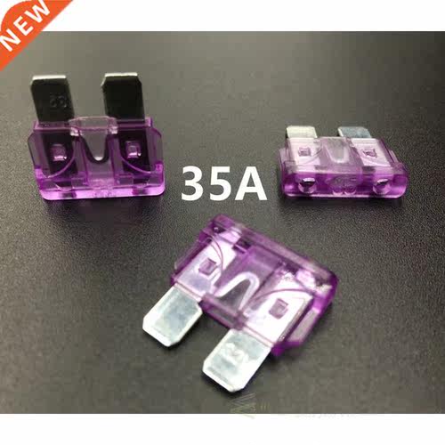 50pcs Medium Standard Blade Fuse Insert ZINC Pins 1A 2A 3A