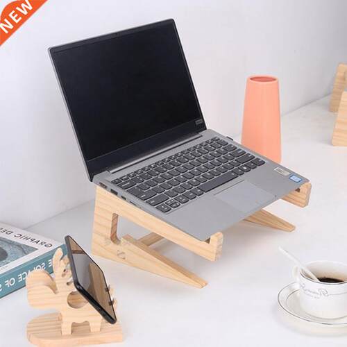 Wood Universal Laptop Stand Cooling Bracket for Notebook Mac