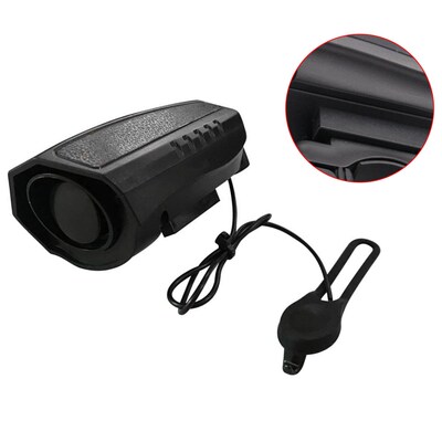 Electric Horn Loud Bike Bell Cycling Bicycle Handlebar Ring