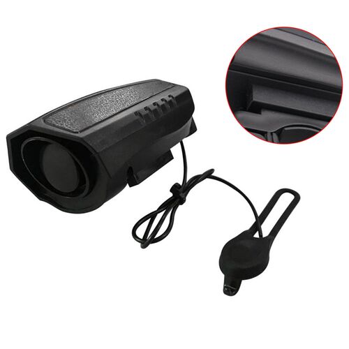 Electric Horn Loud Bike Bell Cycling Bicycle Handlebar Ring