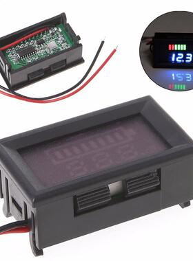 12V Lead-Acid Power Capacity LED Indicator Voltmeter Tester