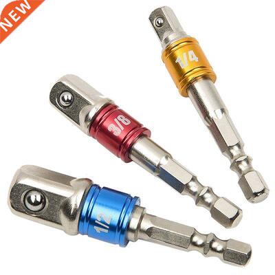 3 Sizes Color Hex Shank Set Extension Drill Bits Bar Hex Bit