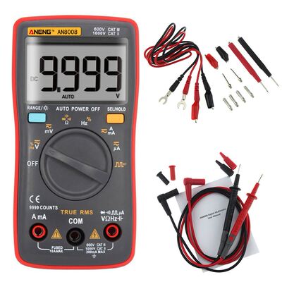 AN8008 Digital Multimeter 9999 Counts Measuring Instruments