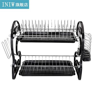 Multifunctional Household Kitchen Dual Layers Bowls Dishes