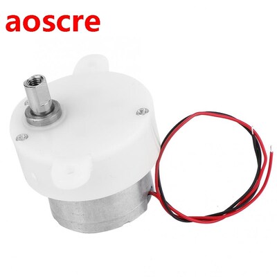 DC 6V Geared Motor Speed Reduction Motor High Torsion Low Co