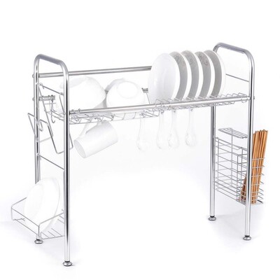Kitchen Dish Drying Rack Over Sink Kitchen Storage Drainer P