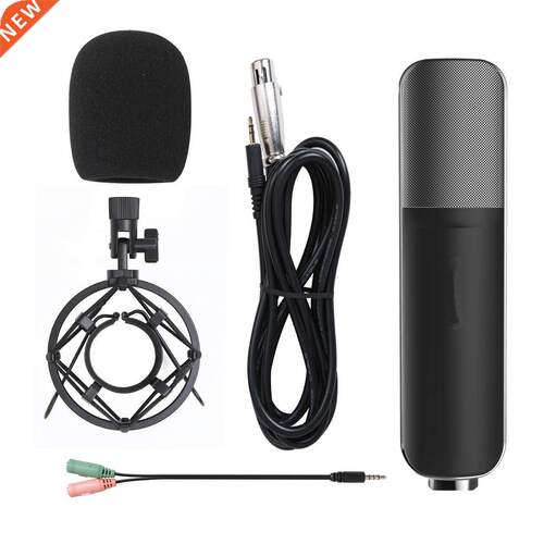 Cardioid Condenser Studio Microphone with Shock Mount Holder