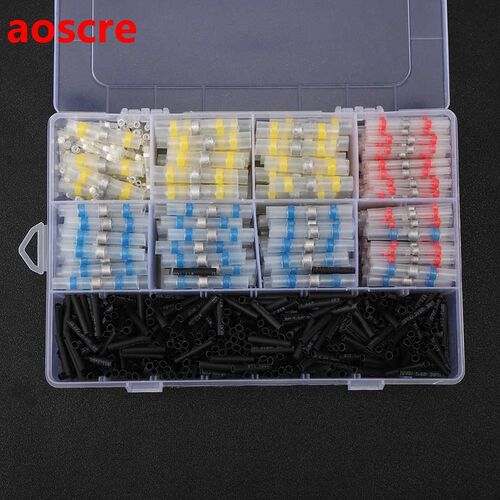 800PCs Solder Sleeve Welding Seal Kit Industrial Accessory H