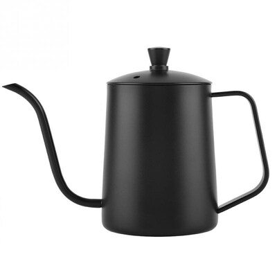 550ml Stainless Steel Long Gooseneck Coffee Pot Kettle with
