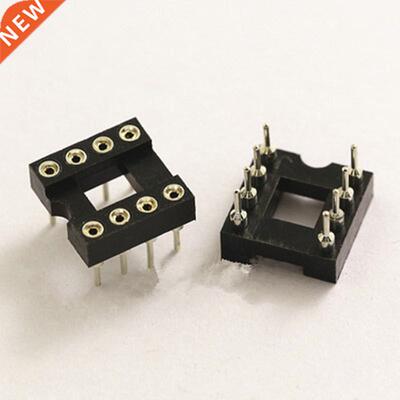 20pcs Round Hole 8 Pins 2.54MM DIP DIP8 IC Sockets Adaptor S