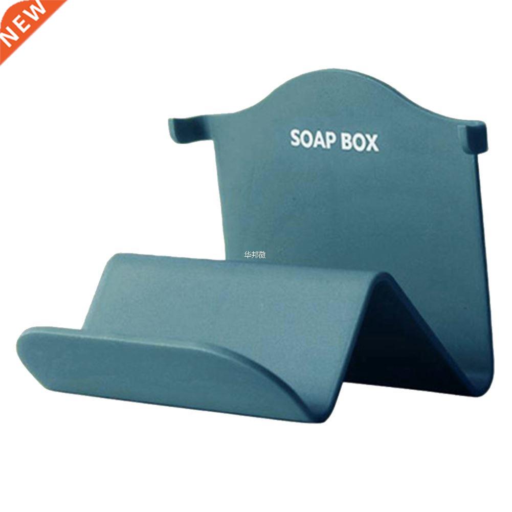 PP Punch Free Hanging Shelf Easy Install Bathroom Supplies W