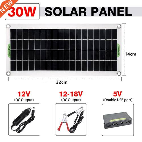 30W Polycrystal Solar Panel Flexible Solar Panel with Contro