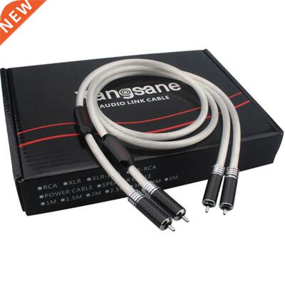 Hi-end Silver-plated Audio RCA Cable for HIFI Amplifier CD D
