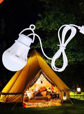 LED Lantern Portable Camping Lamp Mini Bulb 5V USB Power Boo
