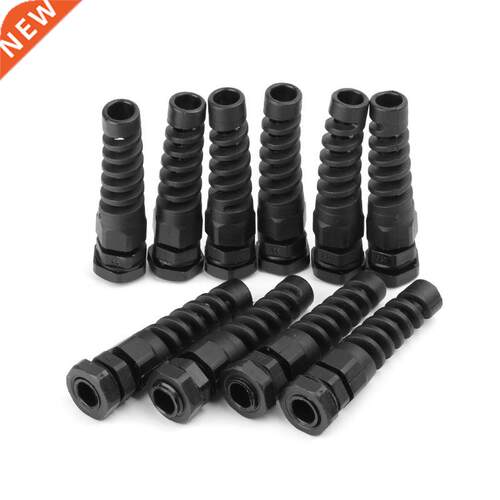 10Pcs/Set Waterproof M12 PG7 Cable Connectors Spiral Strain