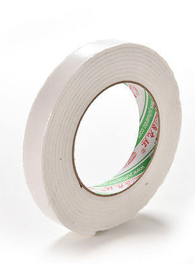 White Super Strong Double Faced Adhesive Tape Foam Double Si