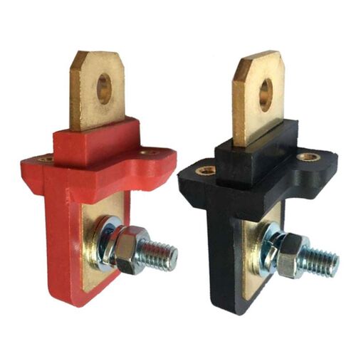 2PCS Black Red Connectors Terminals 150A Amplifier Power Res