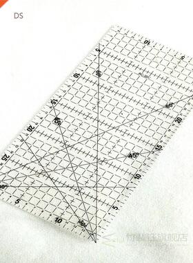 1pc 30x15cm Sewing Patchwork Ruler Transparent Students Rule