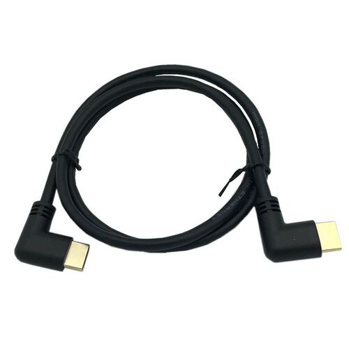 HDMI 2.0V 4K*2K @60HZ ,HDMI Male Right Angled to HDMI Male R