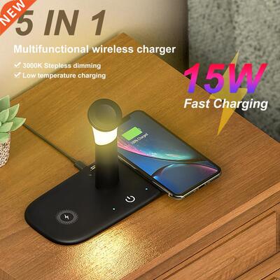 1 Set Fast Charger Convenient 5-In-1 Functions 8MM Induction