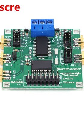 Active Filter Module Programmable High Low Band Pass Electro