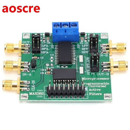 Active Filter Module Programmable High Low Band Pass Electro
