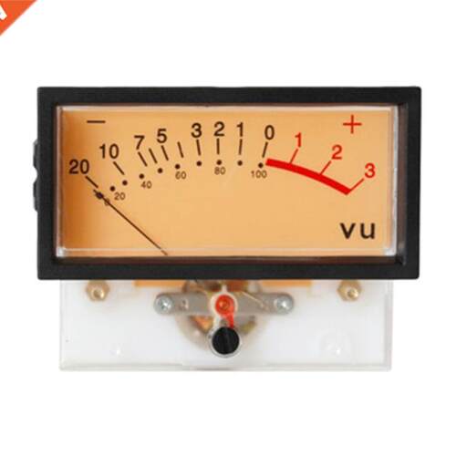 Vu Meter Stereo Audio Amplifier Board DB Sound Level Indica