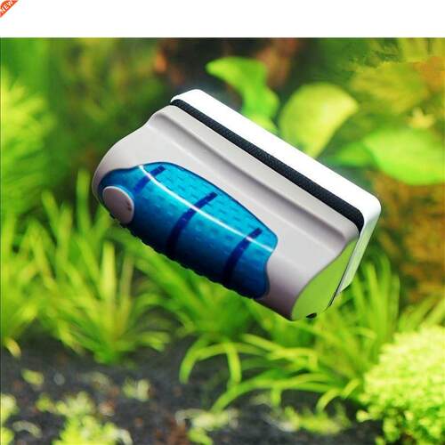 2017 New Magnetic Aquarium Fish Tank Glass Algae Scraper Cle