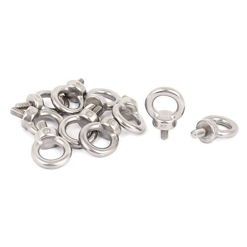 M6 x 11mm Metric Thread Machinery Shoulder Lifting Eye Bolt
