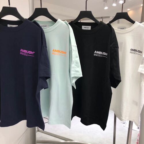 19ss Ambush T Shirt  men women 11 top quality reflective ts