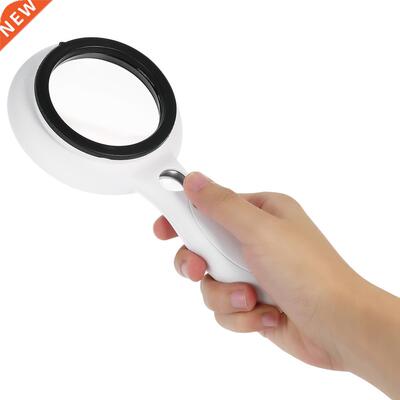 LED Magnifying Glass Interchangeable 2.5X/5X 12X Corcilar Re
