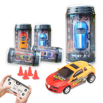 2.4G Mini Can RC Car Children Remote Control Car Toys Electr