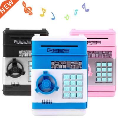 Electronic Piggy Bank ATM Password Money Box Cash Coins Sav