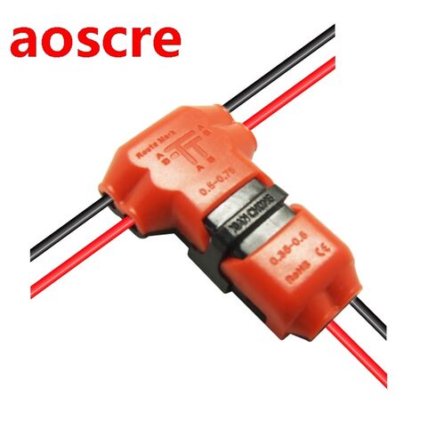 10Pcs/lot  2 Pin 2 Way 300v 10a Universal Compact Wire Wirin