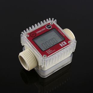K24 Turbine Flow Meter LCD Diesel Fuel Flow Meter Tools for