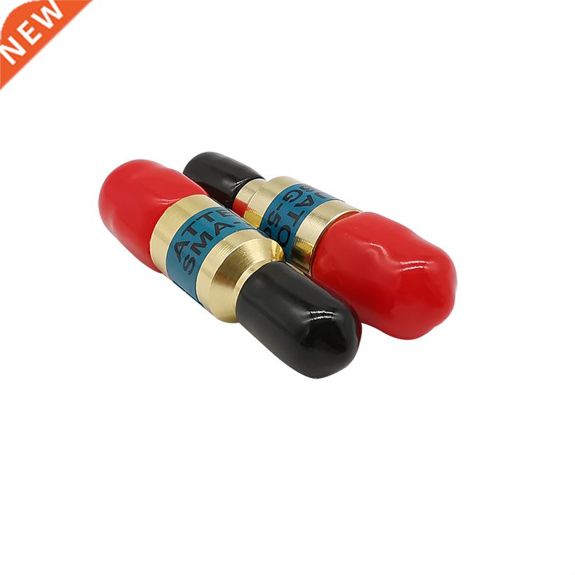 1Pcs Gold SMA-JK Attenuator SMA Male to SMA Female RF Coaxia